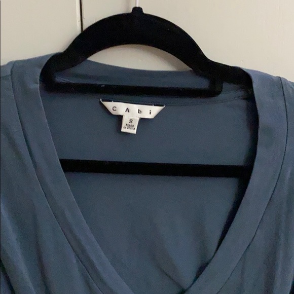 CAbi Blue Knit Top - Picture 2 of 3